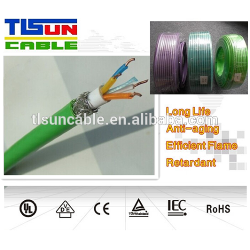 Green 6XV1840-2AH10 4 core green screened ethernet bus cable